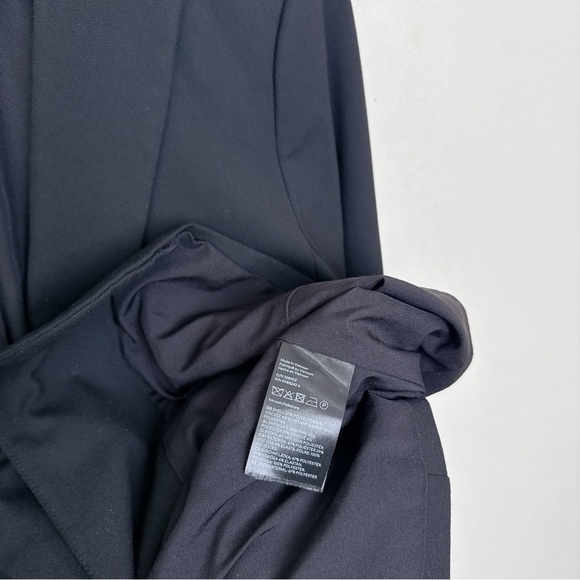 H&M Womens Medium Stretch Button Black Soft Blazer - Picture 10 of 13